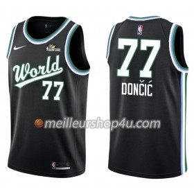 Maillot Basket Homme Dallas Mavericks Luka Dončić 77 Nike 2019 Rising Star Swingman